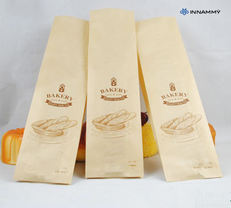 In túi giấy đựng bánh mỳ giúp bạn quảng bá thương hiệu sản phẩm